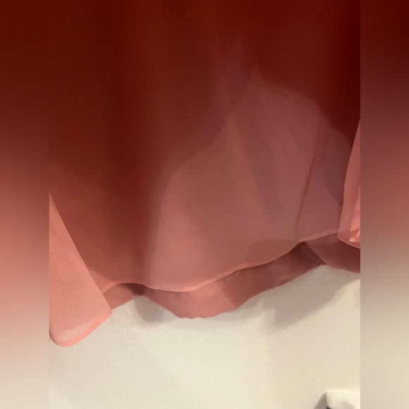 🌻 WHBM Plus Charmeuse Surplice Blouse - Picture 15 of 15